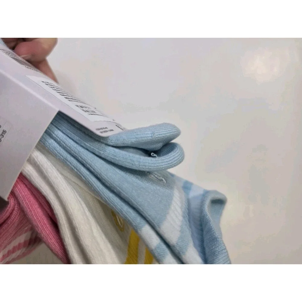 Lululemon Daily Essential Crew Socks 3 Pack XL Pink Blue White NWT Unisex